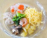 お正月のお残り食材でちらし寿司・山中漆器作り方1写真