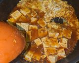 卵入り麻婆豆腐作り方2写真
