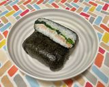 超簡単☆しゅうまいのおにぎらず♪♪作り方6写真