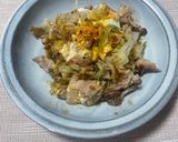 キャベツと豚肉の卵とじ炒め作り方7写真