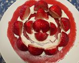 赤ずきんのイチゴたっぷりケーキ作り方42写真