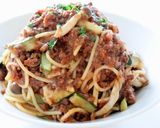 レンジで【Bistroミートソースパスタ作り方6写真