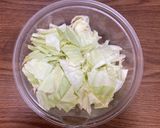 【糖尿病】塩ラーメン＋無限キャベツ作り方4写真