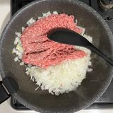 カレー粉なし！味噌でコクうまタコライス作り方4写真