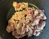 簡単！厚揚げと豚こまで肉豆腐作り方6写真