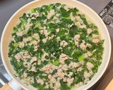 ひき肉と小松菜のあんかけ厚揚げ作り方5写真