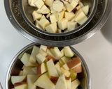 簡単りんごとさつまいものケーキ作り方1写真