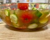 夏野菜の冷たい前菜 お茶うけ 中華サラダ作り方20写真