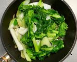 イカと菜の花の生姜炒め作り方5写真