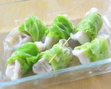 餃子をキャベツで巻いて野菜たっぷりスープ作り方2写真