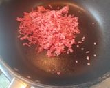 茄子とピーマンの挽肉めんつゆ炒め作り方4写真