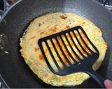 横浜発♡ライスペーパーの豆腐お好み焼き作り方3写真