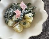 【材料３つ】ジャガイモとわかめのサラダ作り方8写真