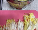 白菜と小松菜の塩焼きそば♪作り方1写真