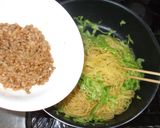 納豆パスタ♪バターで簡単レシピ作り方9写真