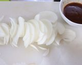 たっぷり玉ねぎと豚こまのトンテキ風炒め作り方2写真
