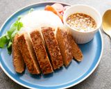 大豆ミートハンバーグでカオマンガイ風♪作り方3写真