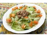 ツナと野菜の冷製饂飩★動画あり★作り方24写真