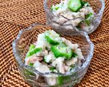 オクラとツナのおろし和え・副菜(酢の物)作り方8写真