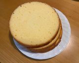 桃のデコレーションケーキ作り方16写真