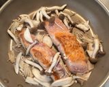 鮭の味噌きのこクリームムニエル♩作り方2写真