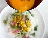 電子レンジで卵コーンチャーハン作り方3写真