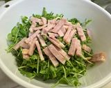 豆苗のチーズ焼き作り方2写真