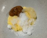 鶏むね肉の梅マヨ和え作り方3写真