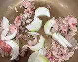 豚と野菜の甘酢卵とじ作り方2写真