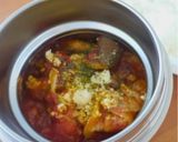 【ぶっかけご飯弁当】鶏もも肉のトマト缶煮作り方9写真