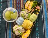 枝豆と塩昆布とおかかと卵のおにぎり作り方6写真