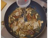 豚ばらときのこのハリハリあんかけ弁当作り方5写真