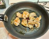 グリルチキンにトマトガーリックソースを添えて♡作り方5写真
