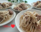 残暑に食べたい新米に合うおかず肉もやし作り方3写真