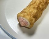 絶品！ちくわの穴に明太マヨ卵焼き＊お弁当作り方2写真