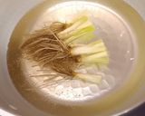 せり蕎麦（根っこ付き）作り方2写真