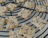 甘じょっぱい✩ねぎごまクッキー作り方4写真