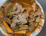 さっぱりオイトマト味豚こま大根青椒肉絲風作り方17写真