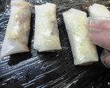 麻婆なすの焼き春巻き作り方6写真