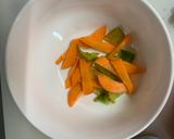 お一人様野菜たっぷり洋風オイトマト味炒飯作り方4写真