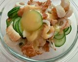 【簡単副菜】きゅうりとちくわの酢味噌和え作り方2写真