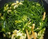 切昆布と油揚げ炒め作り方2写真