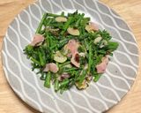 アスパラ菜のペペロンチーノ作り方5写真