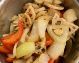 鶏むね肉と野菜の中華風炒め★作り方7写真