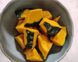 レンチンかぼちゃの煮物❤醤油麴作り方3写真