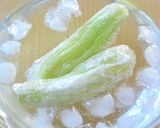 レンジで簡単 翡翠なすと生ハムの前菜♪作り方3写真