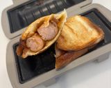 （レンチンホットサンド）ウインナー作り方3写真