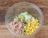 ☆簡単☆たまごと白菜のやみつきツナサラダ作り方3写真