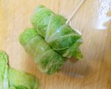 白菜ベーコン巻作り方3写真
