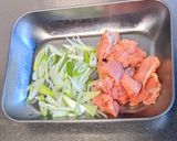 かきたまチキンうどん作り方1写真